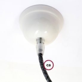 Ceramic mini ceiling rosette set