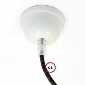 Ceramic mini ceiling rosette set