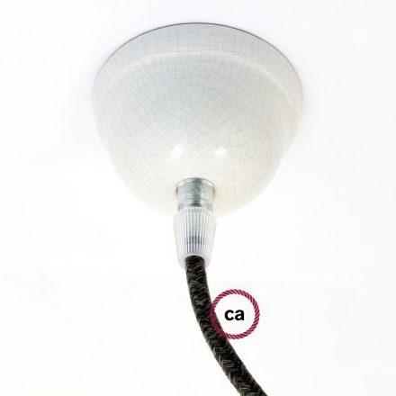 Ceramic mini ceiling rosette set