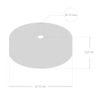 Wooden ceiling rosette set