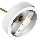 Wooden ceiling rosette set