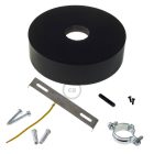 Wooden ceiling rosette set for 3XL cable