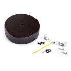 Wooden ceiling rosette set