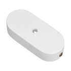 Oval wooden ceiling rosette set