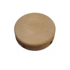 Mini cylindrical wooden 4-sided hole ceiling rosette set (connection box)