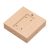  Square base for Archet(To) made of wood