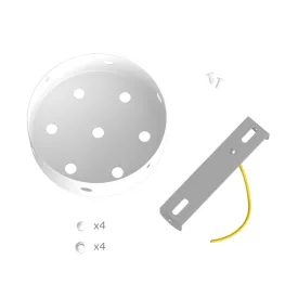 120 mm diameter, 7+4 hole rosette for the Rose-One system