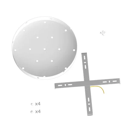 300 mm diameter, 15+4 hole rosette for the Rose-One system