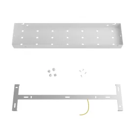   Standard ceiling rosette for the Rose-One system, width 520 mm, length 120 mm, 21+6 holes