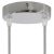  Cylindrical metal 2-hole ceiling rose kit