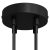  Cylindrical metal 4-hole ceiling rose kit