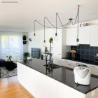 Cylindrical metal 4-hole ceiling rosette set