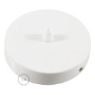 Cylindrical metal ceiling rosette set