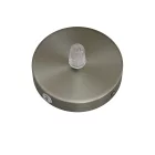 Set Mini metal cylindrical rosette with 1 central and 2 side holes