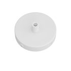 Set Mini metal cylindrical rosette with 1 central and 2 side holes