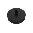 Set Mini metal cylindrical rosette with 1 central and 2 side holes