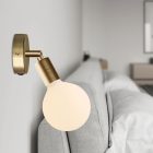 Mini metal cylindrical rosette set with switch