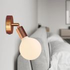 Mini metal cylindrical rosette set with switch