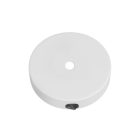 Mini metal cylindrical rosette set with switch