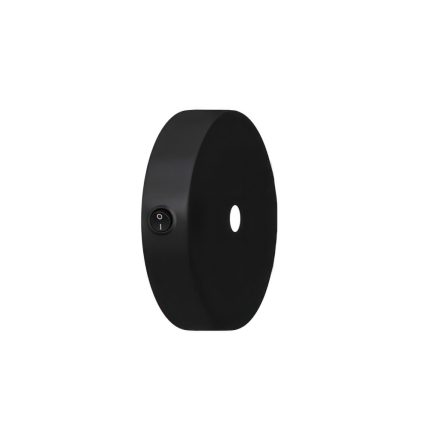 Mini metal cylindrical rosette set with switch