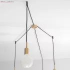 Mini cylindrical metal ceiling rose set with 4 side holes (connection box)