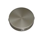 Mini cylindrical metal ceiling rose set with 4 side holes (connection box)