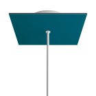 Square rosette – one hole and four side holes, ceiling rosette set, 200 mm