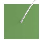 Square rosette – one hole and four side holes, ceiling rosette set, 200 mm