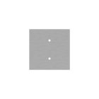 Square ceiling rose – a ceiling rose set with two holes and four side holes, 200 mm