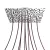  Square XXL Rose-One 10-hole and 4-side hole ceiling rose set, 400 mm - PROMO