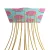  Square XXL Rose-One 15-hole and 4-side hole ceiling rose set, 400 mm - PROMO
