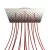  Square XXL Rose-One 15-hole and 4-side hole ceiling rose set, 400 mm - PROMO