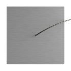 Square XXL Rose-One ceiling rose set with 1 hole and 4 side holes, 400 mm