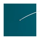 Square XXL Rose-One ceiling rose set with 1 hole and 4 side holes, 400 mm