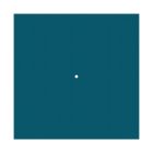 Square XXL Rose-One ceiling rose set with 1 hole and 4 side holes, 400 mm