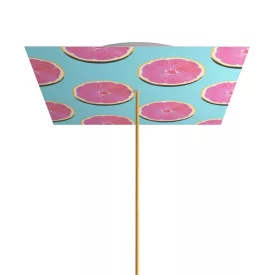   Square XXL Rose-One ceiling rose set with 1 hole and 4 side holes, 400 mm - PROMO