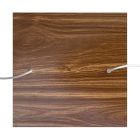 Square XXL Rose-One 2-hole and 4-side hole ceiling rosette set, 400 mm