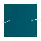 Square XXL Rose-One 2-hole and 4-side hole ceiling rosette set, 400 mm