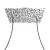  Square XXL Rose-One 2-hole and 4-side hole ceiling rose set, 400 mm - PROMO