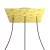  Square XXL Rose-One 3-row perforated and 4-sided perforated ceiling rose set, 400 mm - PROMO