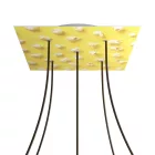  Square XXL Rose-One 5-hole and 4-side hole ceiling rose set, 400 mm - PROMO