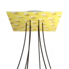  Square XXL Rose-One 6-hole and 4-side hole ceiling rose set, 400 mm - PROMO