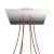  Square XXL Rose-One 6-hole and 4-side hole ceiling rose set, 400 mm - PROMO