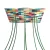  Square XXL Rose-One 8-hole and 4-side hole ceiling rose set, 400 mm - PROMO