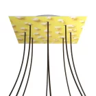  Square XXL Rose-One 8-hole and 4-side hole ceiling rose set, 400 mm - PROMO