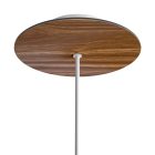 Round Rose-One ceiling rosette set with 1 hole and 4 side holes, 200 mm