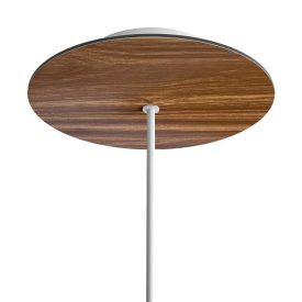   Round Rose-One ceiling rosette set with 1 hole and 4 side holes, 200 mm