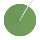 Round Rose-One ceiling rosette set with 1 hole and 4 side holes, 200 mm