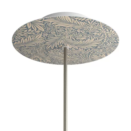  Round Rose-One ceiling rose set with 1 hole and 4 side holes, 200 mm - PROMO