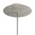  Round Rose-One ceiling rose set with 1 hole and 4 side holes, 200 mm - PROMO